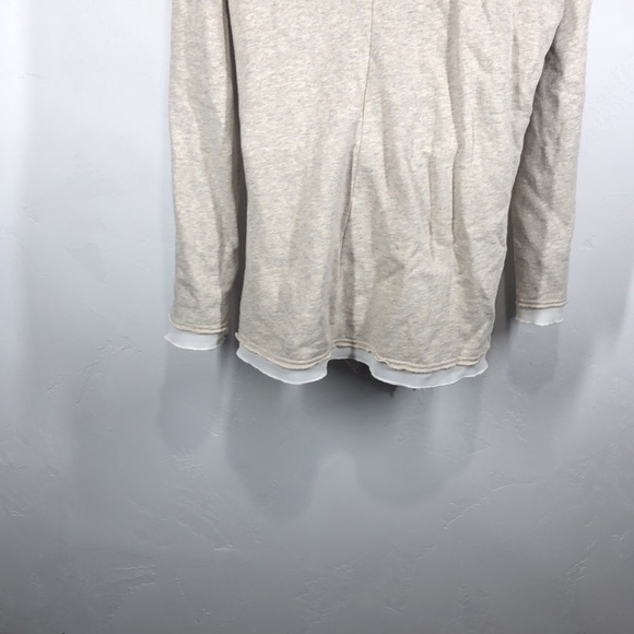 Point Zero tan hooded cardigan size large - Picture 9 of 10